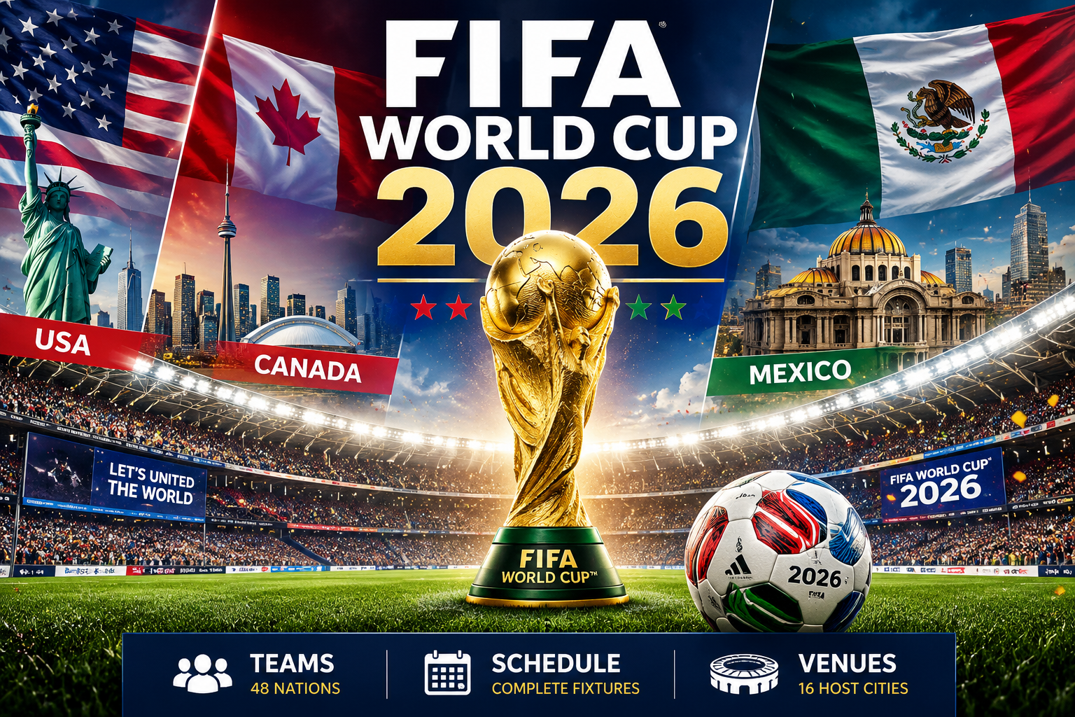 FIFA World Cup 2026: Complete Guide to Teams, Schedule & Venues