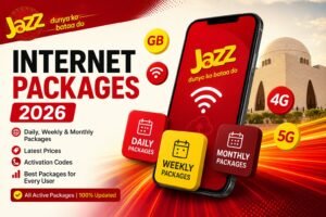 Jazz Internet Packages 2026 - Daily, Weekly & Monthly Complete Guide