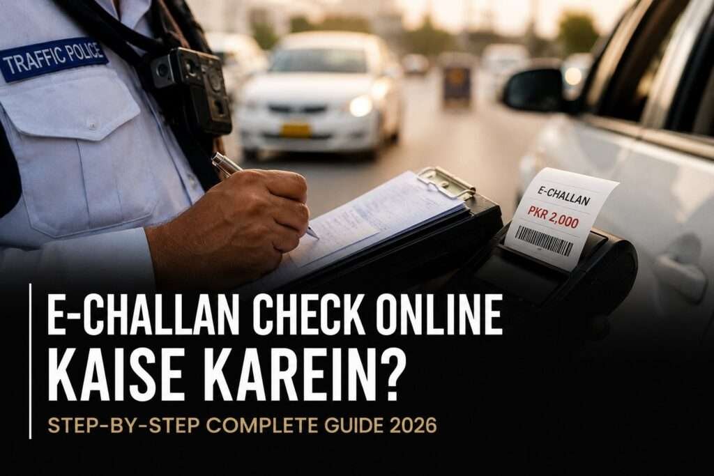 E-Challan Check Online Kaise Karein Step-by-Step Complete Guide 2026