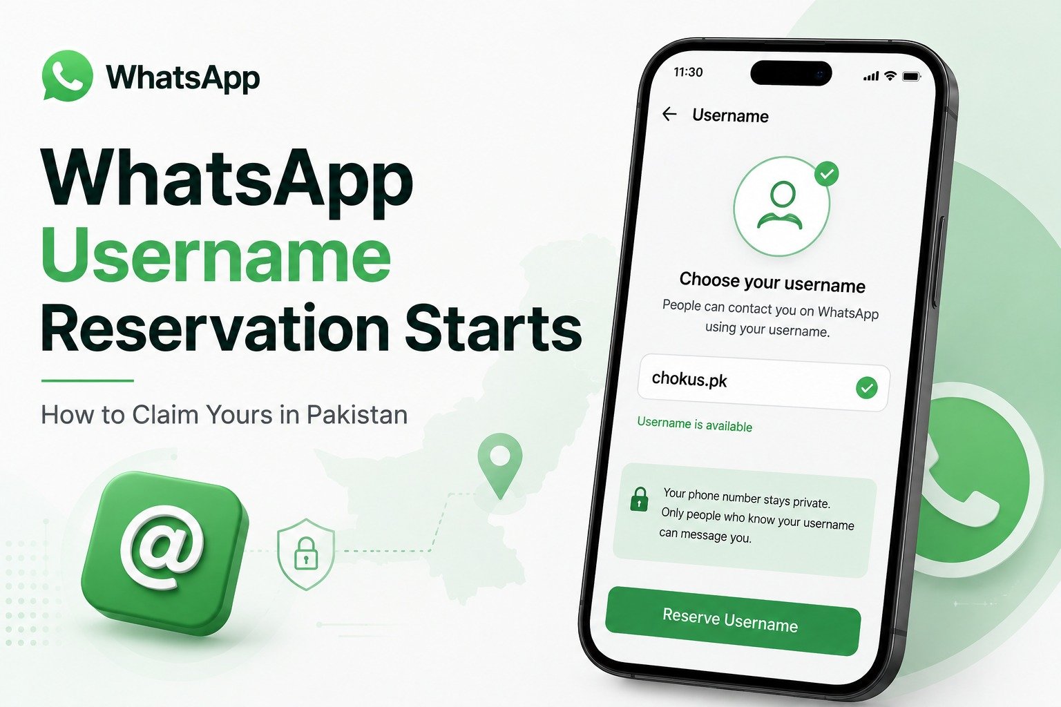 WhatsApp Username Reservation Starts: How to Claim Yours in Pakistan