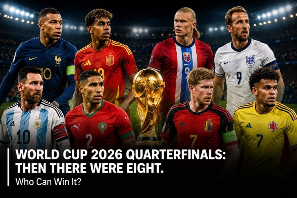 World Cup 2026 Quarterfinals: Then There Were Eight. Who Can Win It?