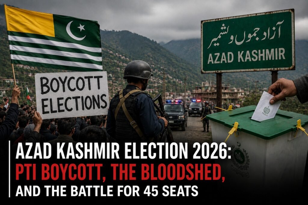 Azad Kashmir Election 2026: PTI Boycott, the Bloodshed, and the Battle for 45 Seats