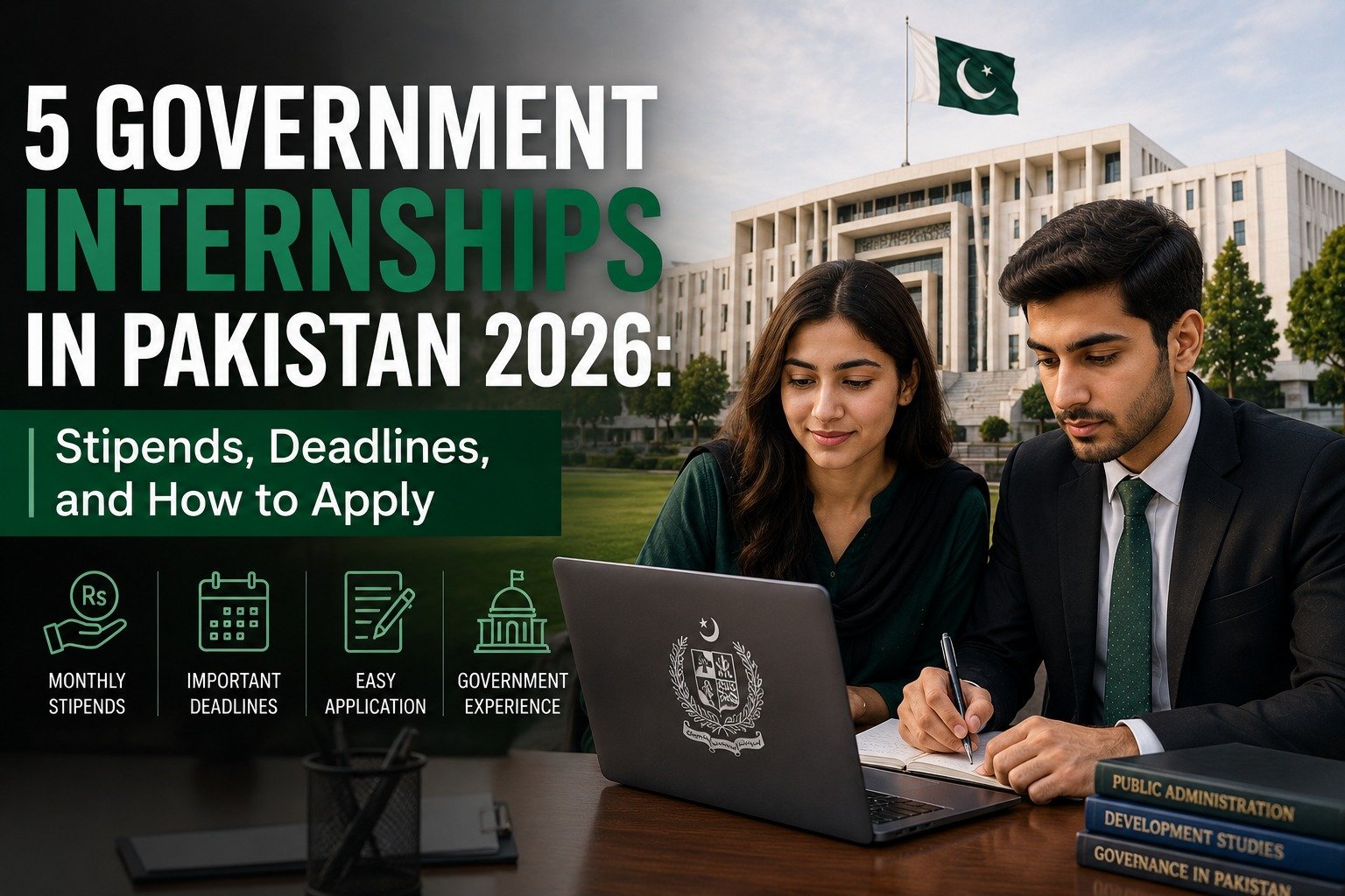 5 Government Internships in Pakistan 2026: Stipends, Deadlines, and How to Apply