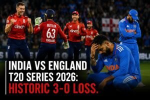 India vs England T20 Series 2026: Historic 3-0 Loss