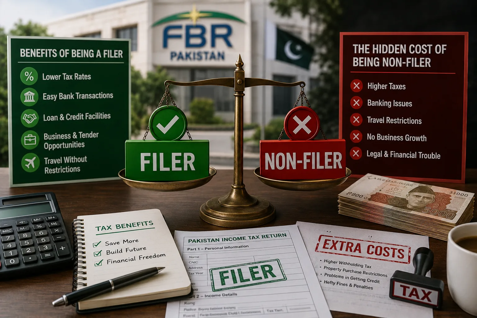 Filer vs Non-Filer Pakistan 2026-27
