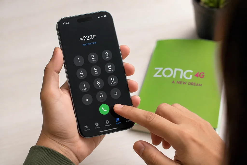 How to Check Zong Balance