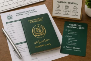 Pakistani passport renewal