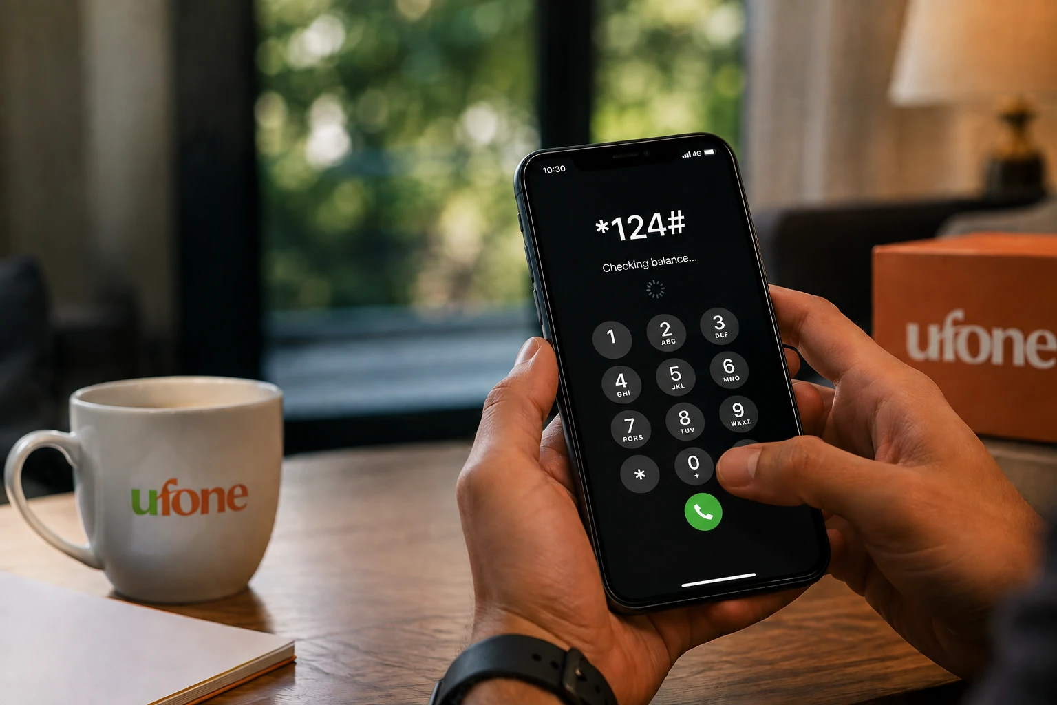 how to check ufone balance