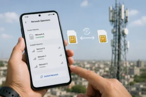 How to switch network without changing number in Pakistan