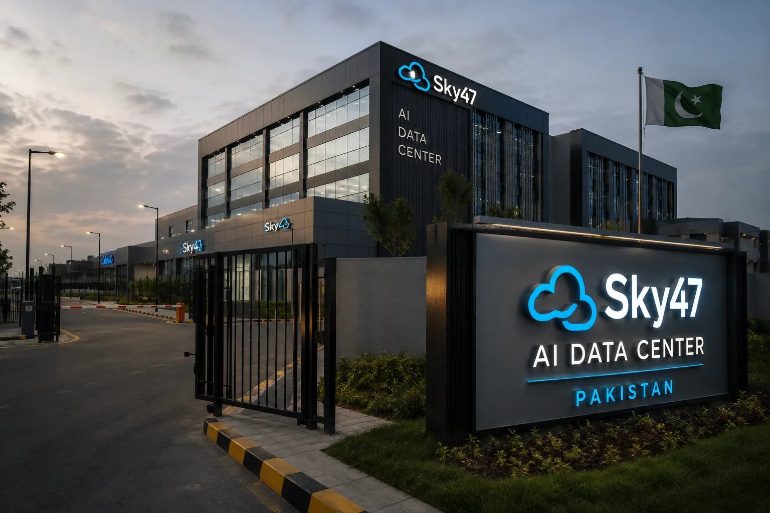 sky47 ai data center pakistan